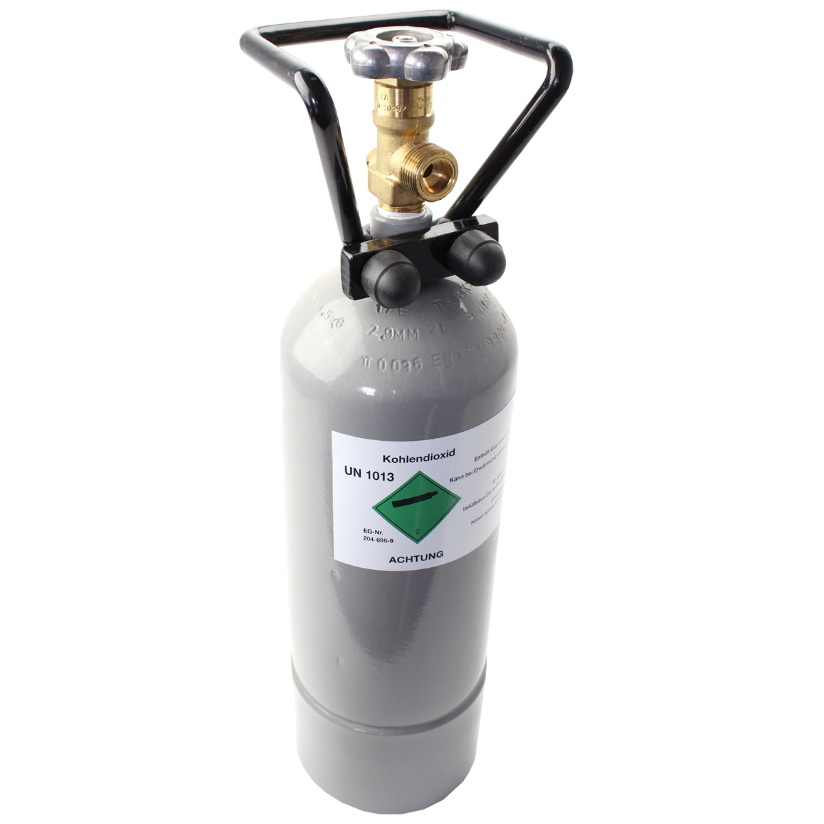 CO2 cylinder – kg (4.4 lbs.), without filling